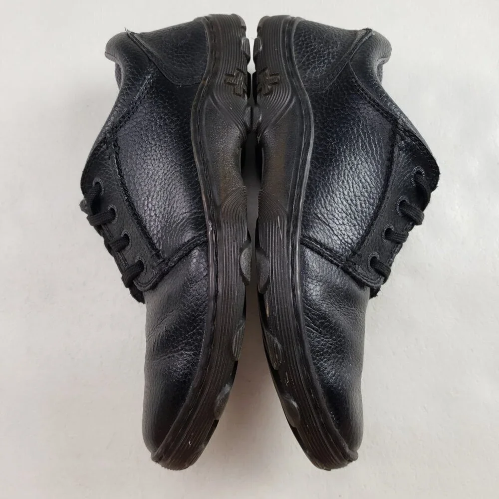 Dr Martens Rockbridge Oxford Shoe Mens 9 Black Leather Lace Up Casual Dress